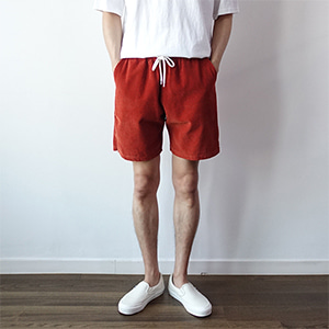 A Corduroy Banding Shorts (3 colors)