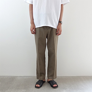 Linen wide banding pants (3 colors)