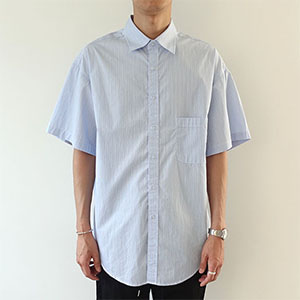 A Solid-Stripe 1/2 shirts (2 type)