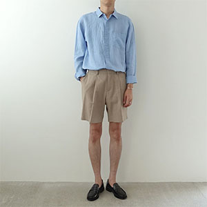 merci linen cotton shorts (2 colors)
