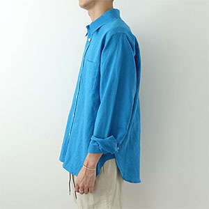 linen leo minimal shirts (6 colors)