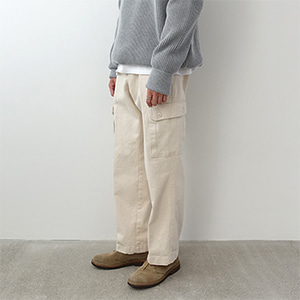 French Wide Cargo Pants (2 colors)