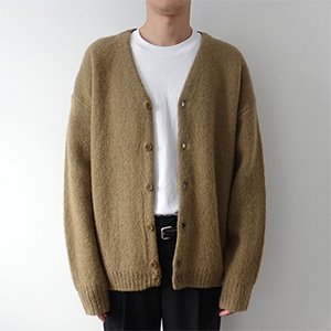 Mohair V-neck Cardigan (4 colors)