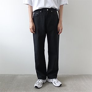 Mild cotton regular pants (2 colors)