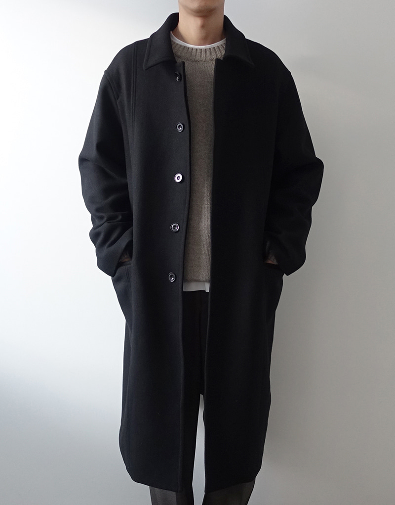 Line Wool Single Coat (2 colors)
