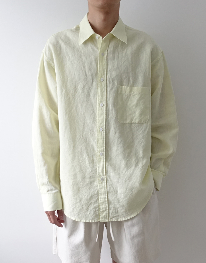 Piece Linen Shirts (5 colors)