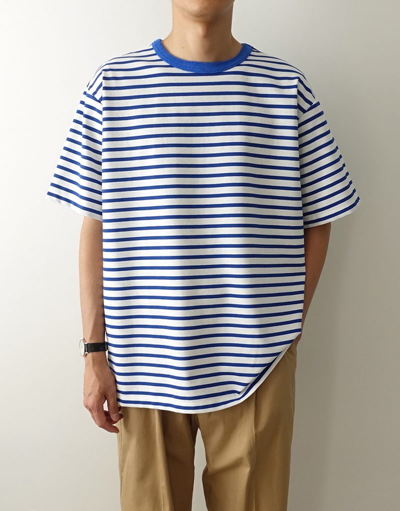 Terry Round Stripe 1/2 T (4 colors)