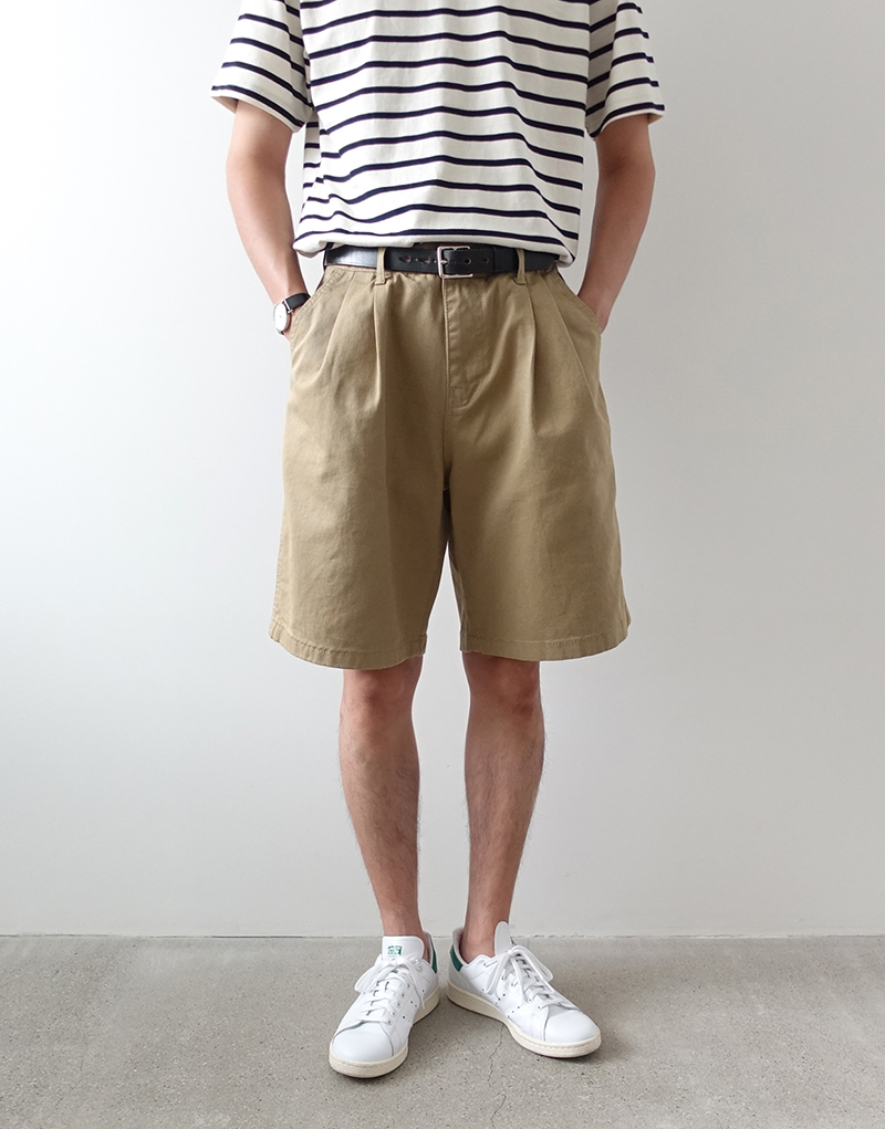 90&#039;s Two-Tuck Shorts (3 colors)