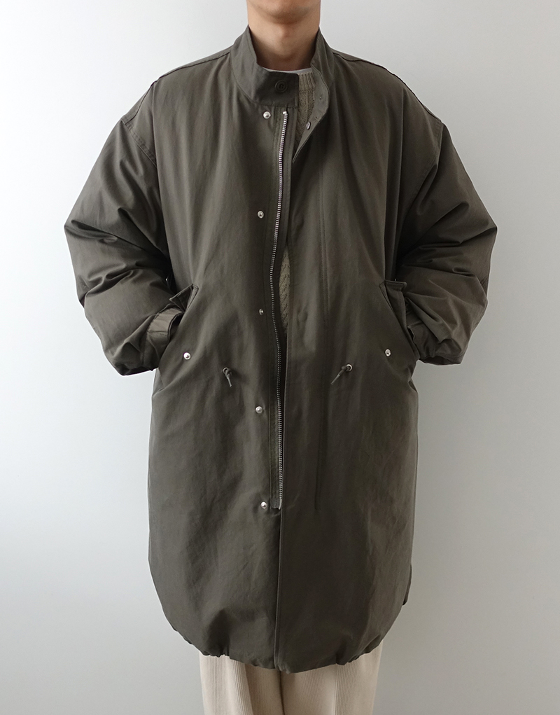 Two-way Duck Down Fishtail Parka (3 colors)