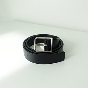 Black Minimal Belt