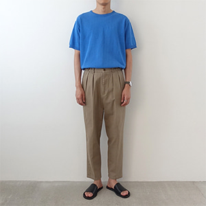 dual button chino pants (3 colors)