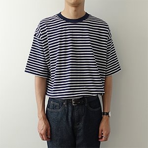 New Stripe Layered Position 1/2 T (2 colors)