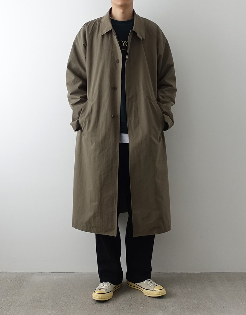 Premier Nylon Mac coat (4 colors)